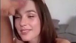 Gal Gadot Fake (Blowjob and Cum)