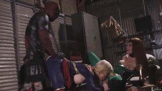 Brie Larson Deepfake and Sophie Turner Porn Avengers Gangbang