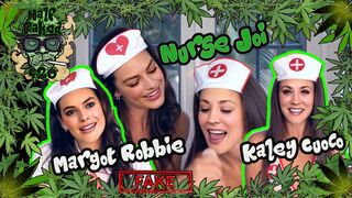 Margot Robbie & Kaley Cuoco - Nurse Joi  | FAKE